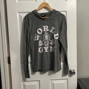 World gym vintage lightweight